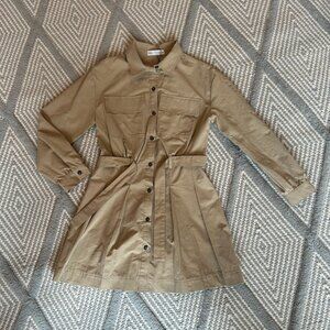 Zara Trench Coat Dress